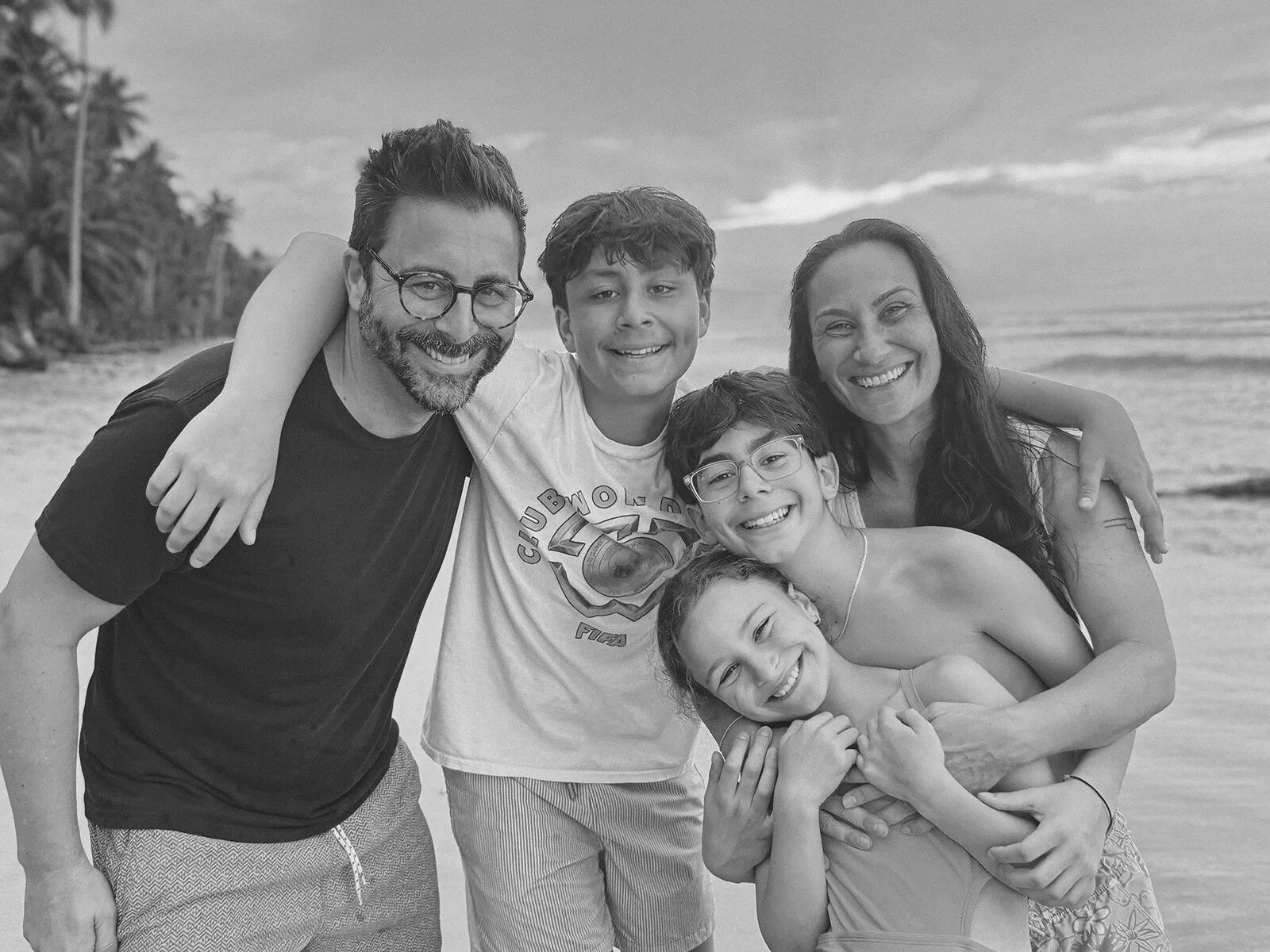Jenna with her family