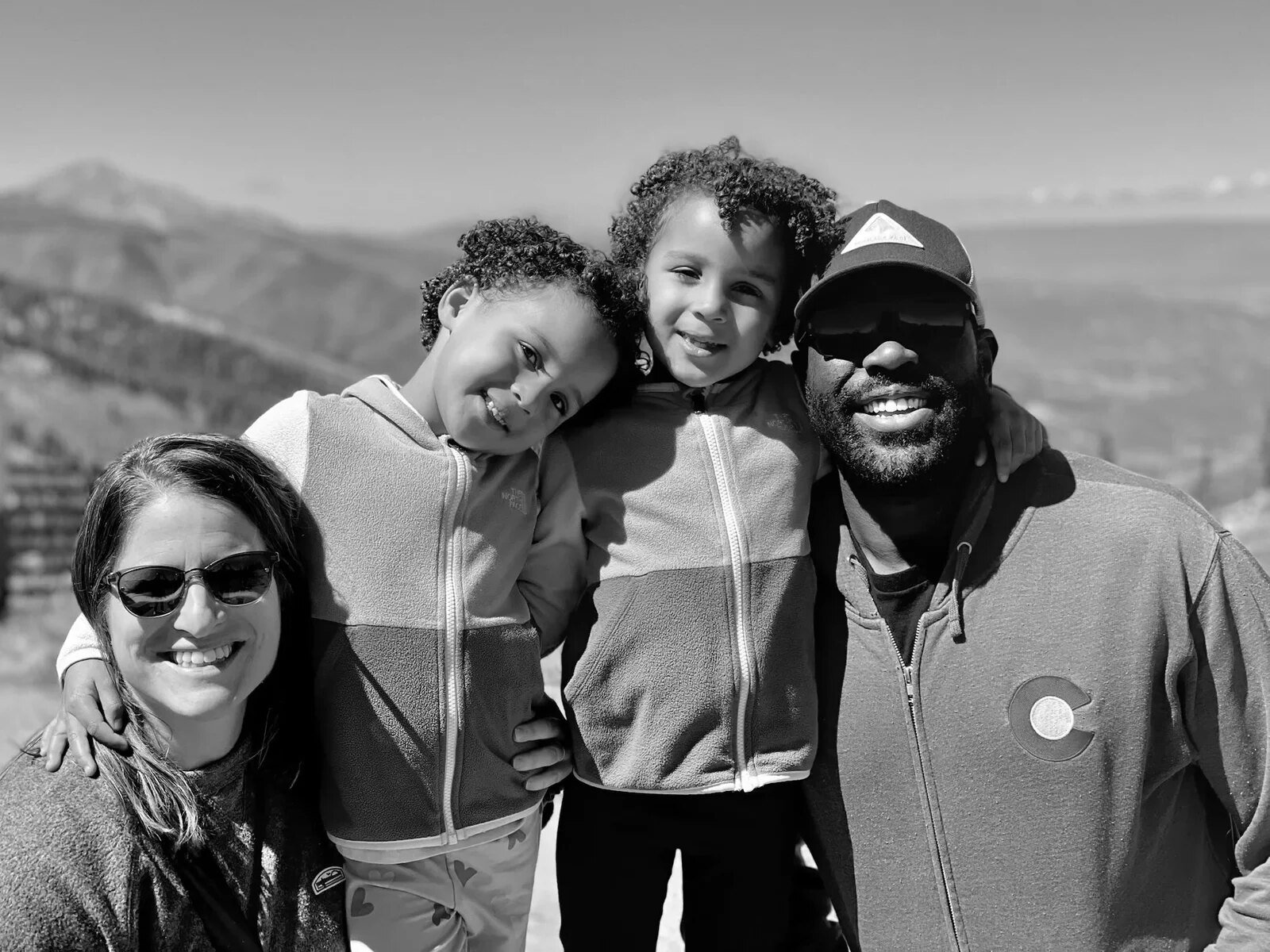 Stacy with her family